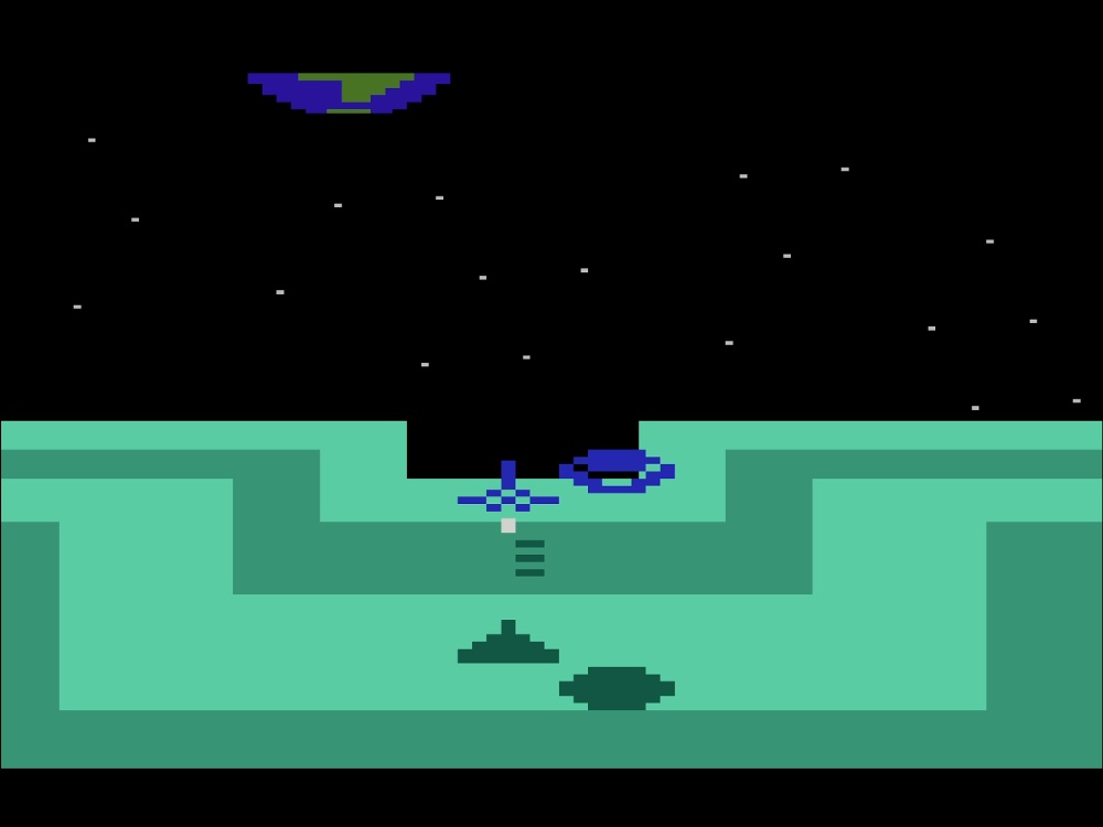 Gameplay of Star Strike for Atari 2600